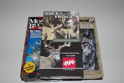 MBACF #VHS-0140  "Set Of 5 VHS Hunting Tapes"
