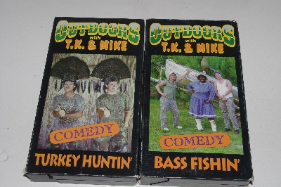 MBACF #DVD-0004  "Set Of 5 VHS Hunting Videos 2 Comedy 3 Serious"