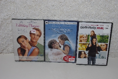 MBACF #DVD-0071  "Set Of 3 New DVD Movies"