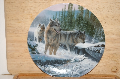 +MBA #6-037  "1991 "Winter Travelers" By Artist Kevin Daniel