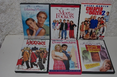 MBACF #DVD-0051  "Set Of 6 Pre-Owned DVD's"