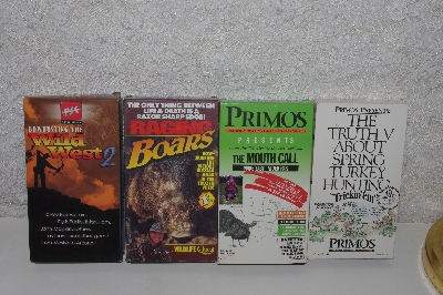 MBACF #VHS2-0053  "Set Of 5 VHS Hunting Tapes"