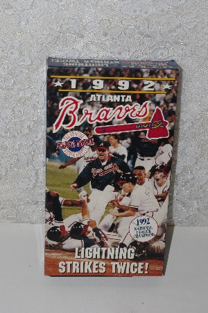 MBACF #VHS2-0022  "1992 Atlanta Braves Lightning Strikes Twice VHS"