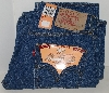 "SOLD"  MBAJ #501-0123 Size 31x34   "Levi 501 Preshrunk DK Blue Jeans"