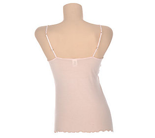 +MBAJ #501-A8274  "Angle Love Empire Waste Lace Trim Camisole With Ultimair"