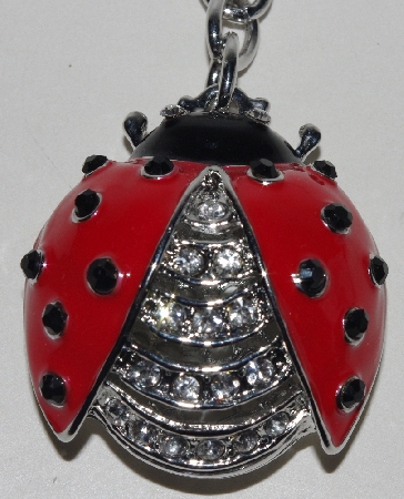 +MBAM #421-0032 "Lady Bug Purse Charm/Key Ring"