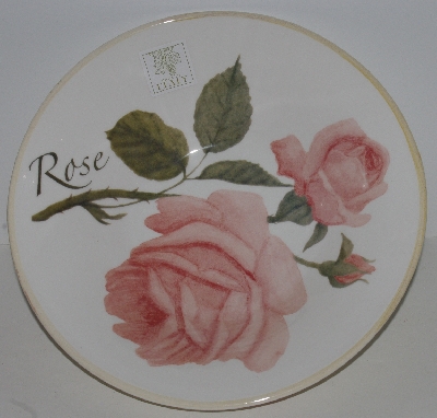 +MBAM #421-0045  "Large Ceramaca Cuore Rose Serving Bowl"