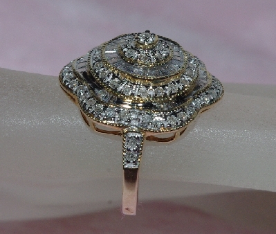 +Lamps II #0165  "14K Yellow Gold Diamond Ring"