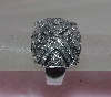 +Lamps II #0207 14K White Gold Dome Style X Diamond Ring"