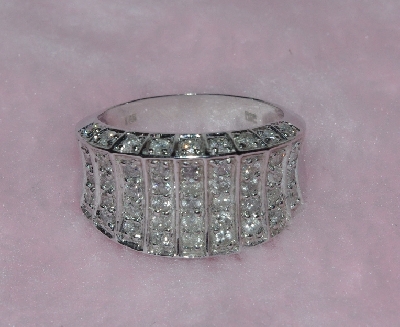 +Lamps II #204  "14K White Gold Diamond Ring"