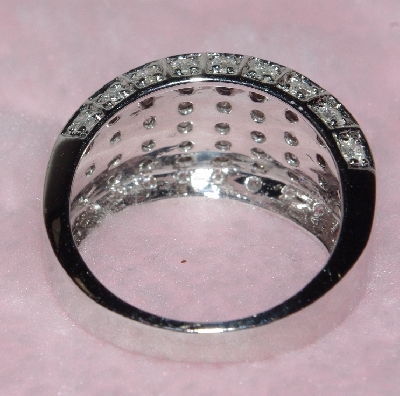 +Lamps II #204  "14K White Gold Diamond Ring"