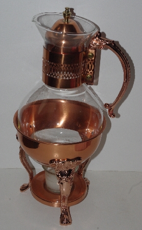 +Lamps II #0072  "Copper Craft Copper & Brass Coffee Carafe"