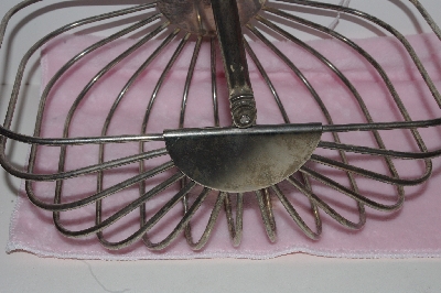 +Lamps II #0093  "1988 Godinger Silver Plated Bread/Roll Basket"