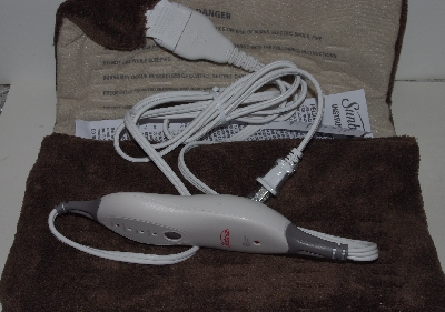 +MBA #1313-191  "Mocha Sunbeam King Size Reversible Heating Pad With 4 Settings"