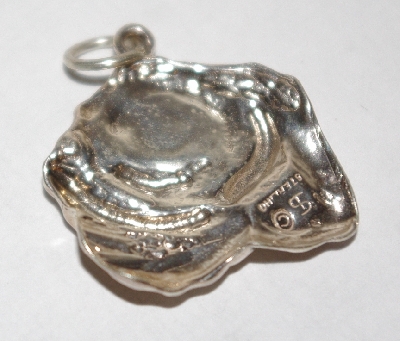 +MBA #1818-0207  "Fancy Sterling Rose Pendant"