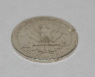 +MBA #1818-0075  "Sterling 1943 Circulated Quarter"