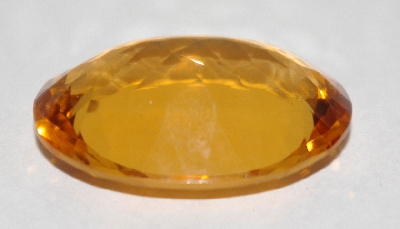 +MBA #1818-0168  "1980's Large 30x22 Oval Cut Citrine"