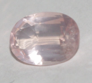 +MBA #1818-0177  " 1990's Set Of 3 Fancy Cut Rose Quartz Gemstones"
