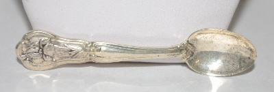 MBA #1919-0021  "1978 Tennessee  Sterling Franklin Mint Mini State Flower Spoon"