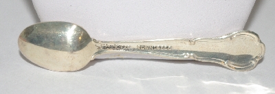 MBA #1919-0021  "1978 Tennessee  Sterling Franklin Mint Mini State Flower Spoon"