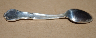 MBA #1919-0147  "1978  Iowa Franklin Mint Mini State Flower Spoon"