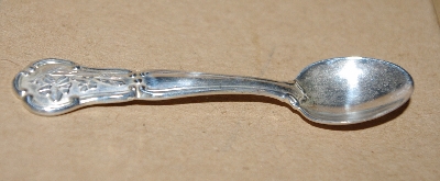 MBA #1919-0135  "1978 South Carolina  Sterling Franklin Mint Mini State Flower Spoon"
