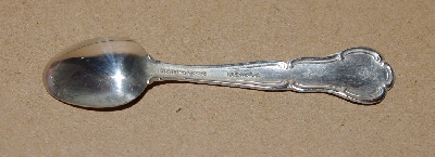 MBA #1919-0127  "1978 Nevada Sterling Franklin Mint Mini State Flower Spoon"