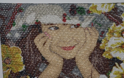 MBA #2020-0034  "Royal Paris Hand Beaded Tapestry"