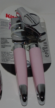 +MBA #2525-0076  "2005 KitchenAid Pink "Cook For The Cure" Can Opener"