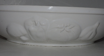 +MBA #2626-0163  "Century Set Of 2 White Ceramic Bowls"
