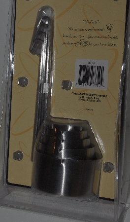 +MBA #2525-0191  "2003 Tablecraft Set Of 4 Stainless Steel Standing Ladles"