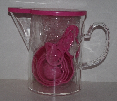 +MBA #2626-0076  "Pink (3) Piece Measuring Set"