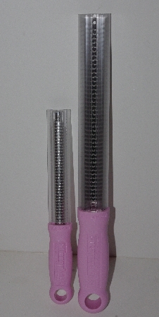 +MBA #2626-0090  "Set Of 2 Pink Microplane Zester/Graters"
