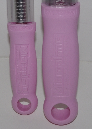 +MBA #2626-0090  "Set Of 2 Pink Microplane Zester/Graters"
