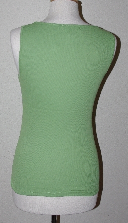 +MBA #2626-0104  "Set Of 2 August Silk Floral Lace Stretch Tank Tops"