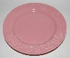 +MBA #2626-216  "2003 Set Of 4 Pink Ceramic Desert Plates"