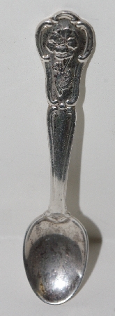 MBA #2727-0117   "1978 Alabama State Mini Flower Spoon"