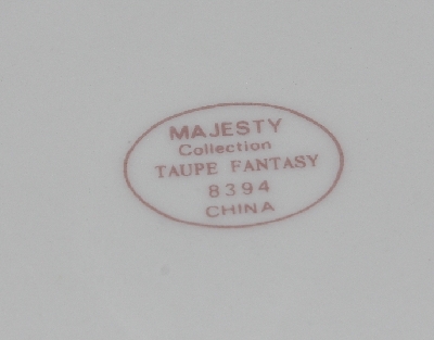 +MBA #2828-390  "Majesty Collection Taupe Fantasy Sugar Bowl"