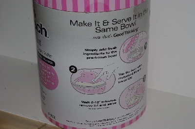 +MBA #2828-433  "Bubble Gum Pink Hamilton Beach Half Pink Soft Serve Ice Cream Maker"