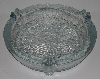 +MBA #2828-0337    "1977 Blenko Oriental Crystal Art Glass Ashtray" 