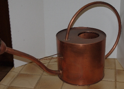 +MBA #2828-259   "Large Copper Watering Can"