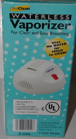 +MBA #2828-0169  "Amcor Ultra Clear Waterless Vaporizer"