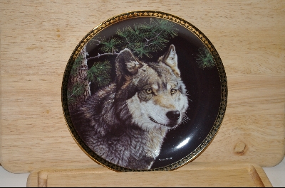 +MBA #8-162  "1995 "Grey Wolf" By Artist M. Richter