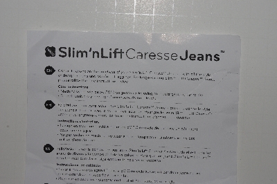 +MBA #2828-0014  " 3 Pairs Of Slim & Lift Caresse Jean Printed Knit Ankle Legnth Pull On Leggings"