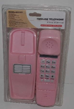+MBA #2929-360   "Pink Tiime Line Telephone Model #GE5303"