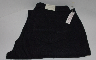 +MBA #2929-0289    "2 Pairs Sonoma Lifestyle Curvy Straight Mid Rise Black Stretch Jeans"