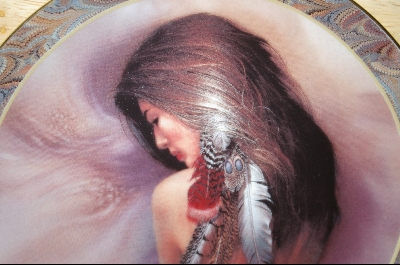 +MBA #8-339   "1994 "White Feather" By Artist Lee Bogle