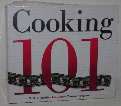 +MBA #3030-0180   "2005 Cooking 101 The Definitive Interactive Cooking Program With Chef Jean-Pierre 5 DVD Set & Book"