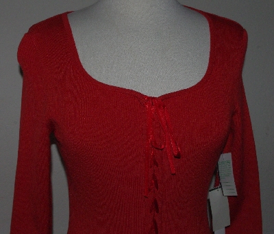 +MBA #3030-0001   "Maggy L Coral Knit Sweater"