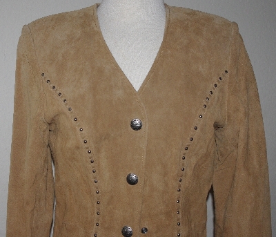 +MBA #3030-297   "Cripple Creek Suede Fringed Jacket"